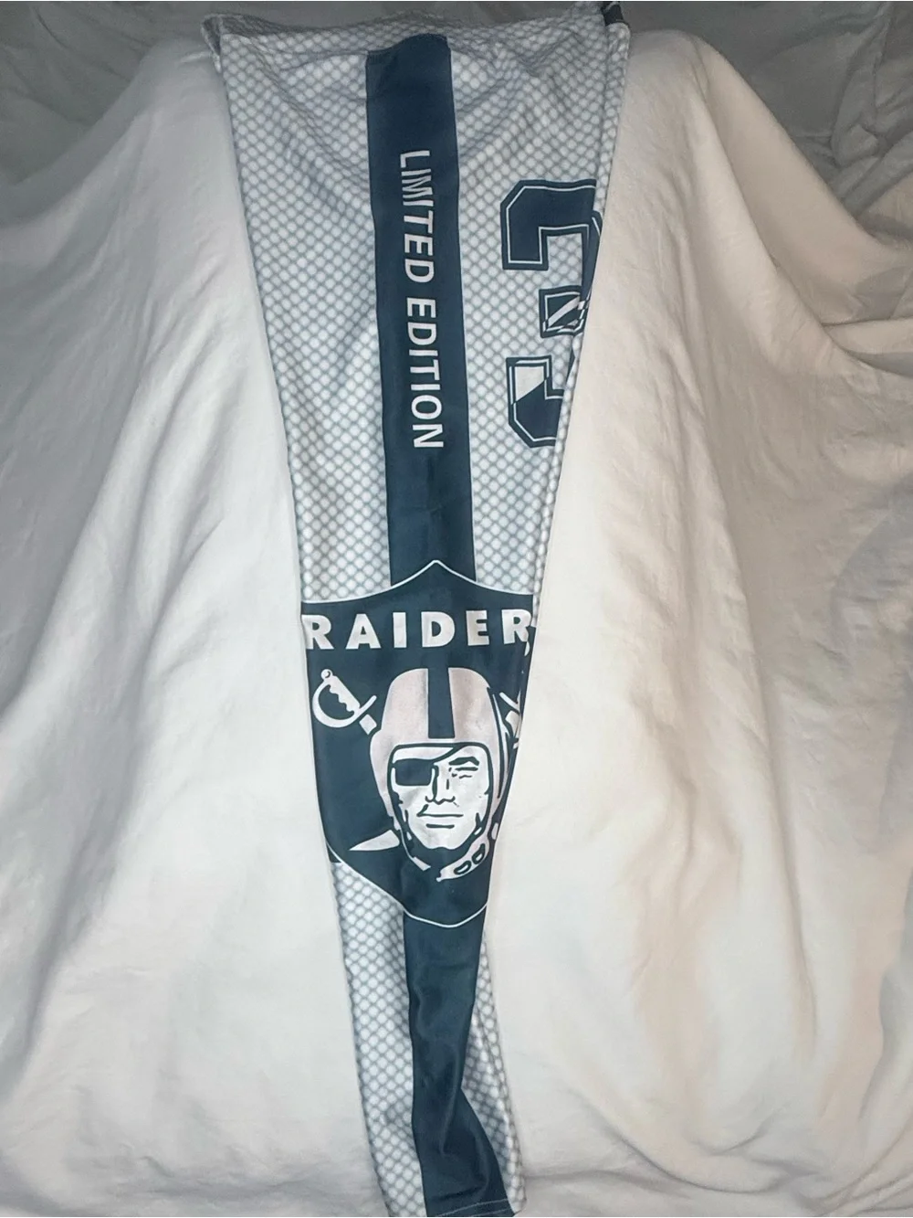 Limited Edition Light Gray & Dark Gray Raiders Leggings